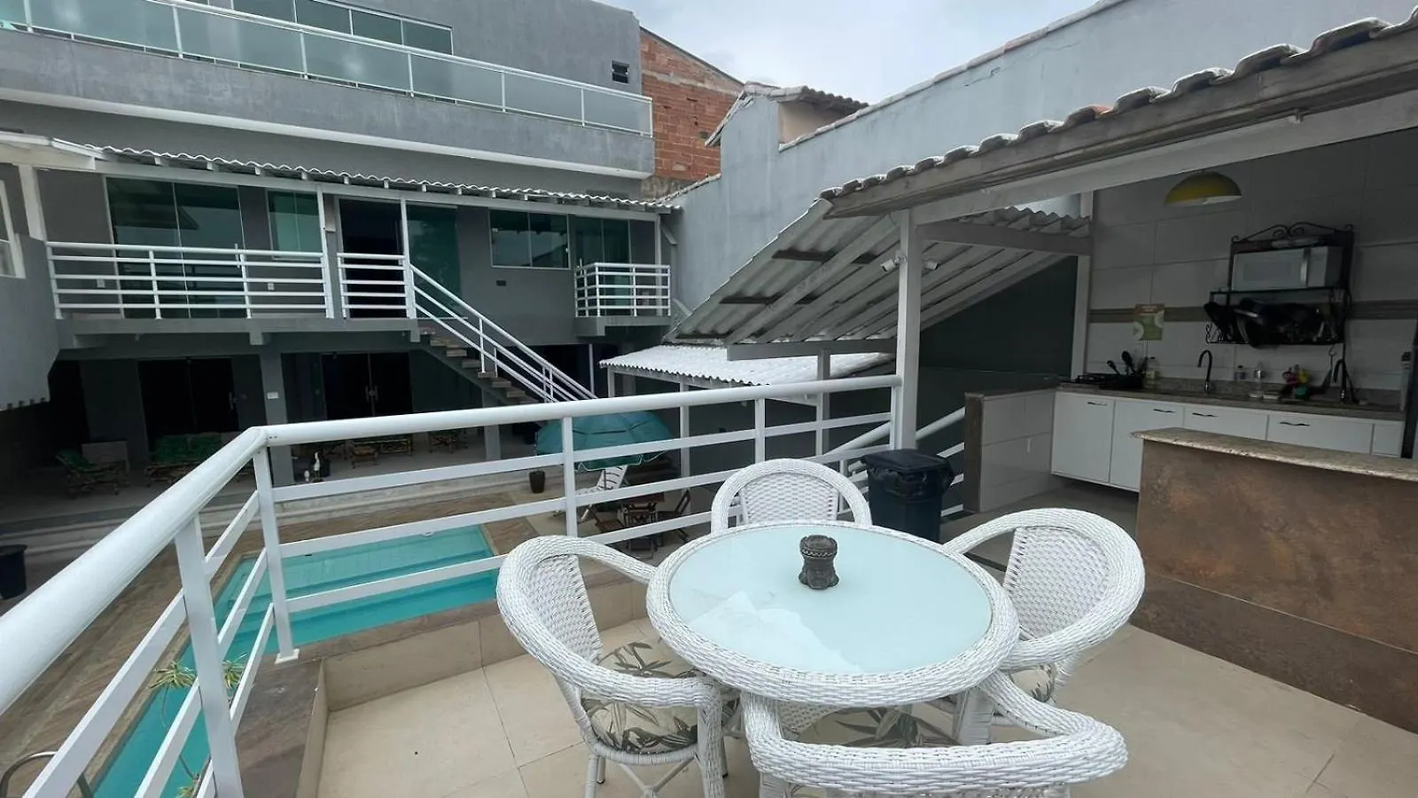 Casa de hóspedes Casa com piscina e churrasqueira em São Pedro da Aldeia Brasil